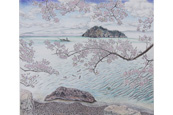 （下描き作品）海津大崎の桜