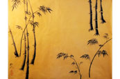 世界最長絵画にチャレンジNO.33「平和への願い（竹　Ｉ）」